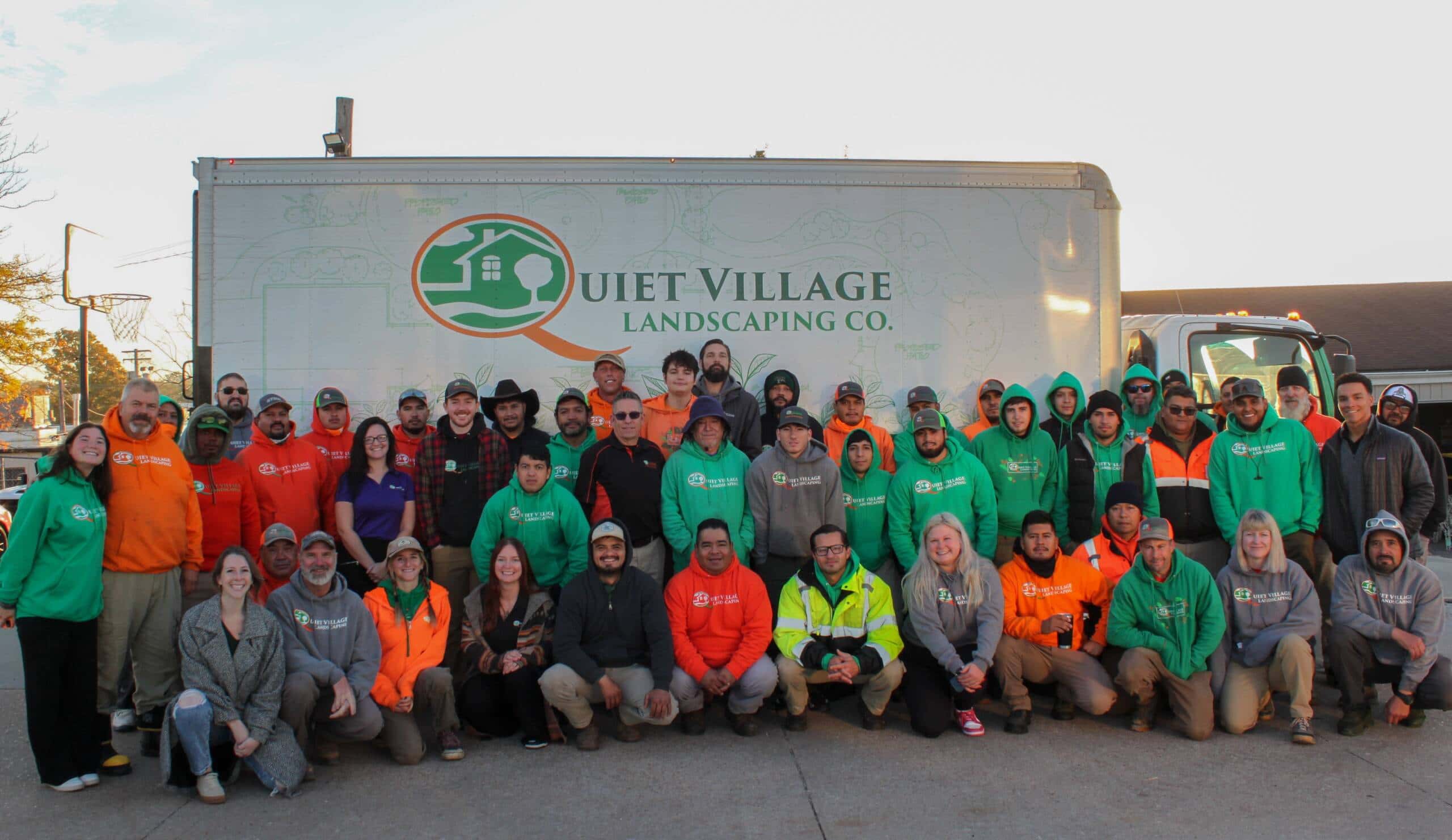 The team at Quiet Village Landscaping
